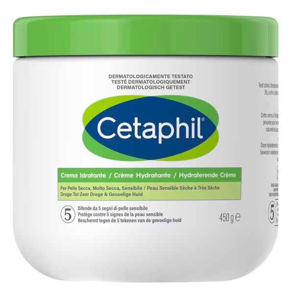 Cetaphil vlažilna krema<br>450 g - Suha in občutljiva koža