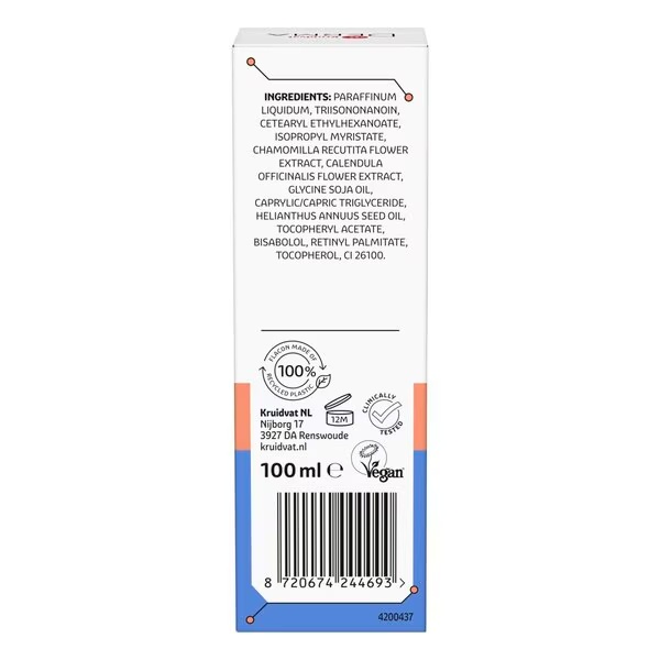 Kruidvat Derma barojoša ādas eļļa<br>100ml, visiem ādas tipiem