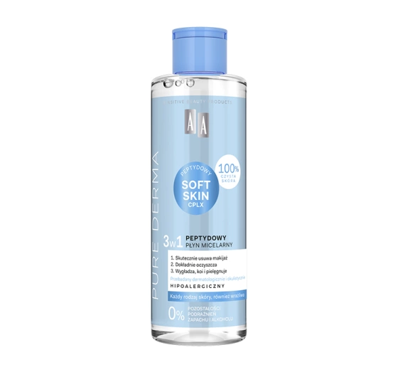 AA Pure Derma peptydowy płyn micelarny 3w1 200 ml