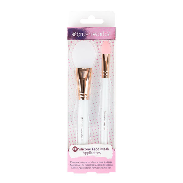 Applicatori per mascherine in silicone Brushworks - Confezione da 2