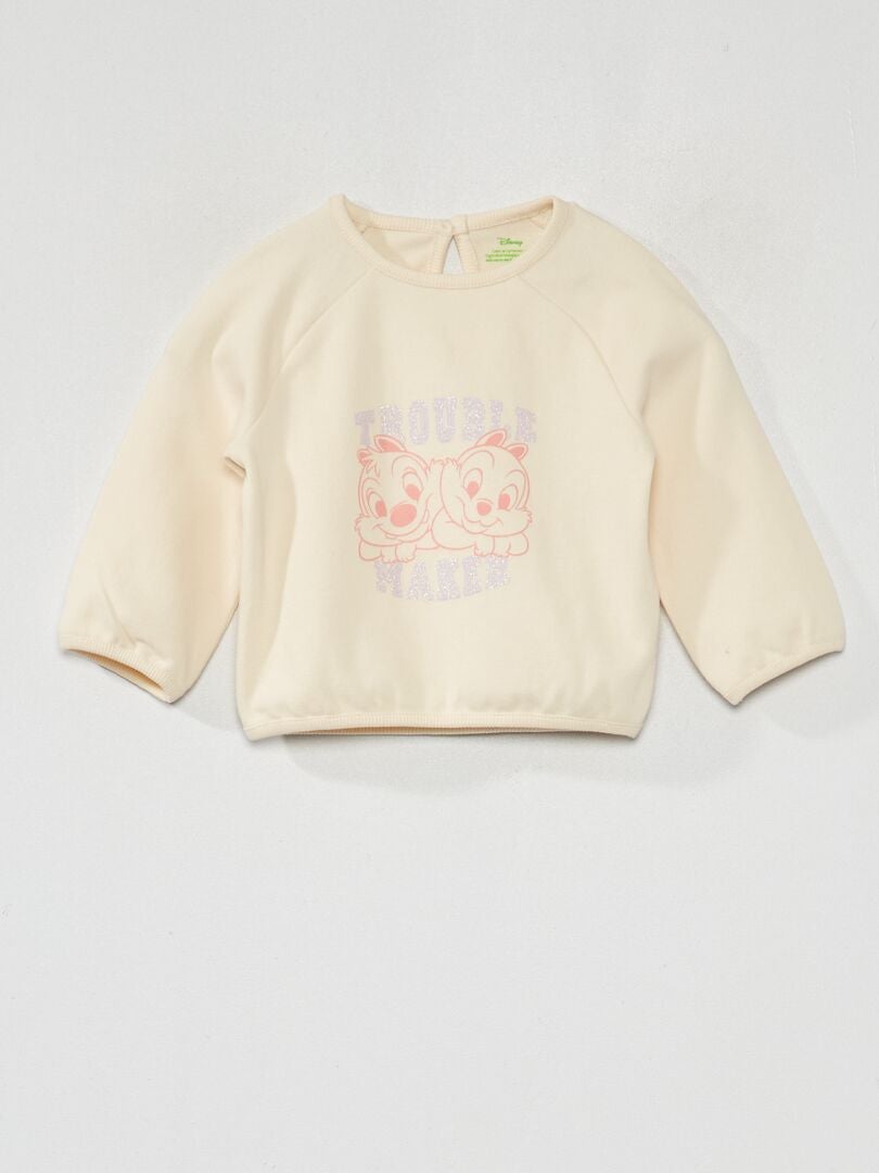 Chip en Dale Jersey Sweatshirt - WIT