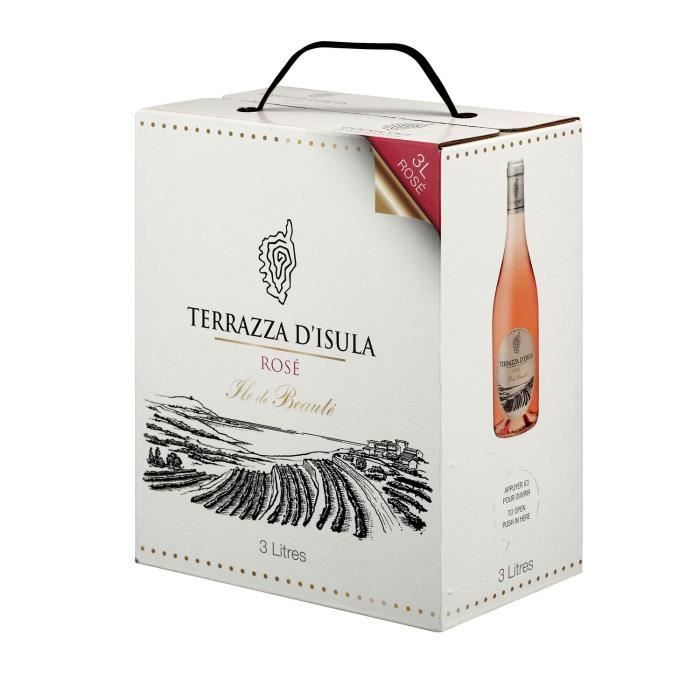 BIB 3L Terrazza d'Isula - IGP Ile de Beauté - Vino rosado