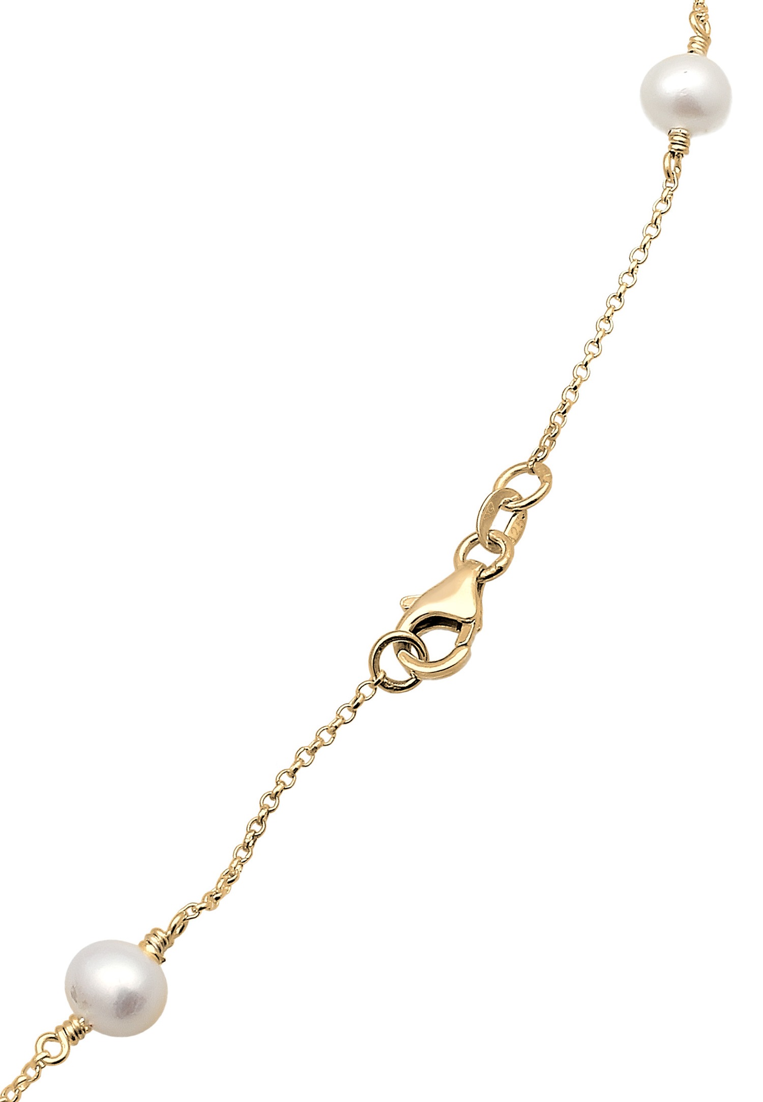 Elli Femmes Boules Filigrane avec Perles de Culture d'Eau Douce en Argent Sterling 925 Plaqué Or