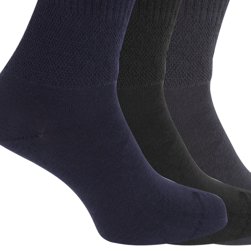 Chaussettes textiles universelles extra larges et confortables (3 paires)