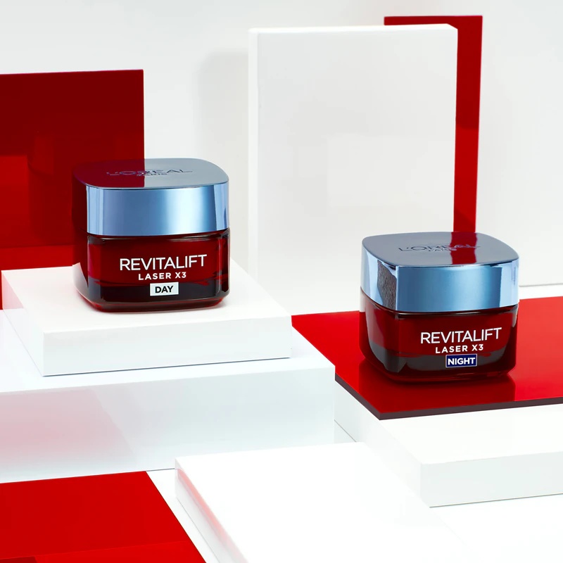 „L'Oréal Paris Revitalift“ lazerinis senėjimą stabdantis rinkinys
