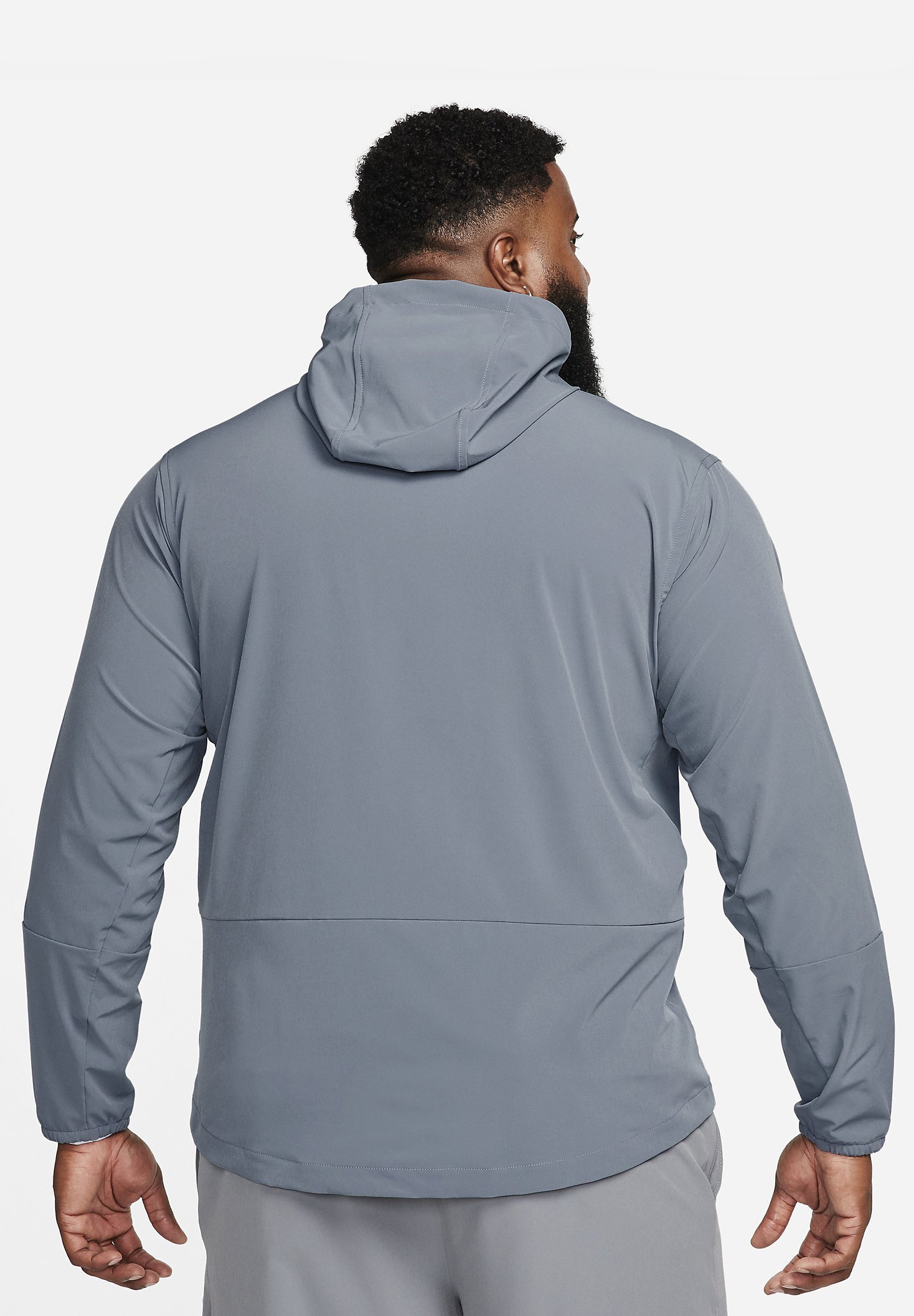 Nike Performance UNLIMITED - Trainingsjack - rookgrijs zwart rookgrijs