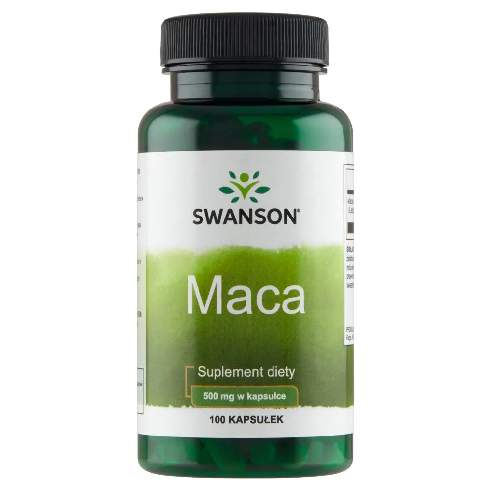 Swanson Maca 500 mg, 100 kaps.