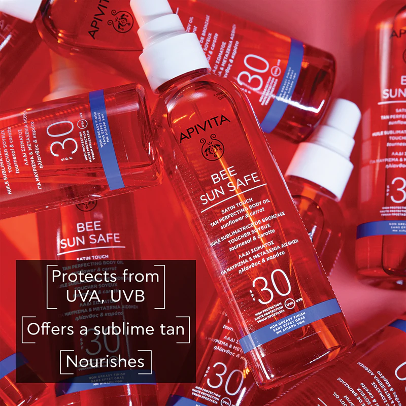 Apivita Bee Sun Safe Satin Touch Olie SPF30