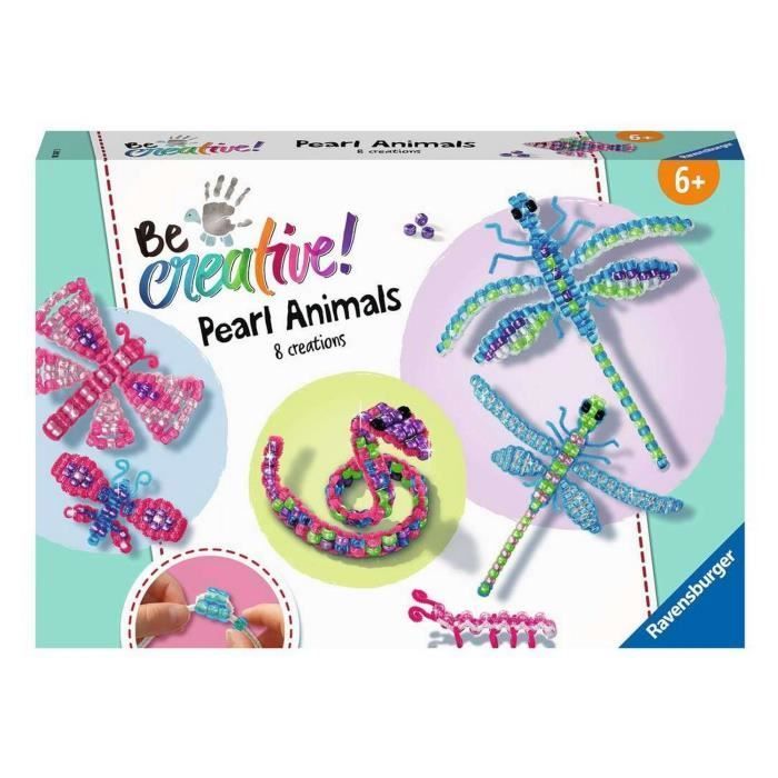 Kit de création d'animaux en perles, Ravensburger - Mixte - A partir de 6 ans