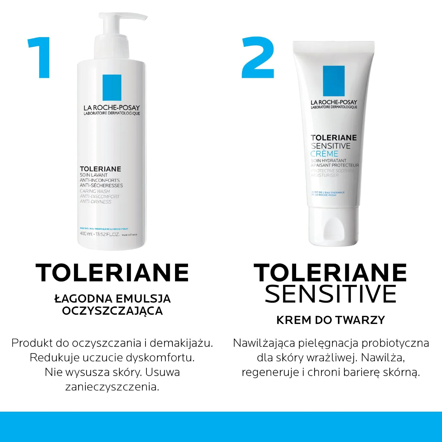 La Roche-Posay Toleriane Świąteczny zestaw prezentowy