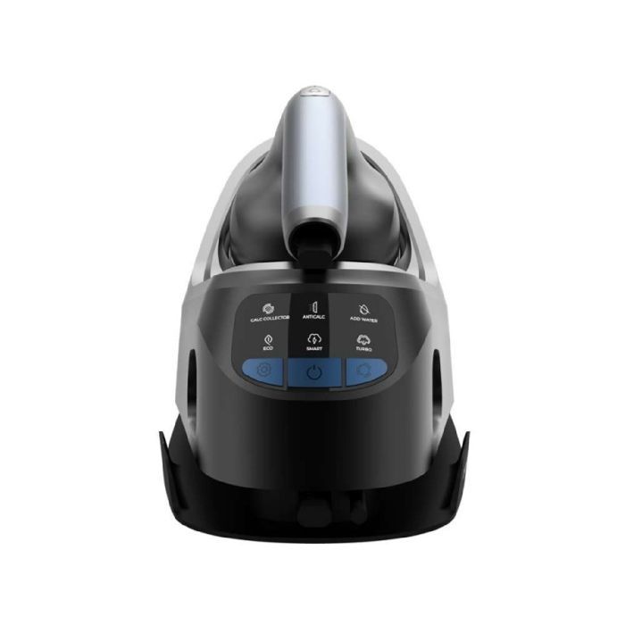 Plancha vertical Cecotec IronHero V-2400. 2400 W, suela de cerámica Turbo Slide, depósito de agua de 1,2 L, 3 modos.