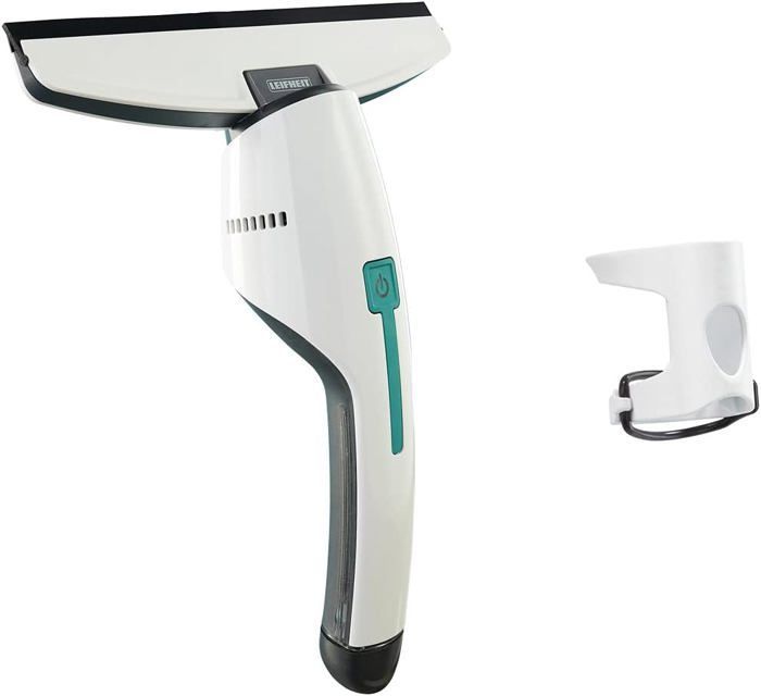 Aspiradora para ventanas y baños Nemo, limpiacristales eléctrico resistente al agua con adaptador Click, sin marcas ni goteos.