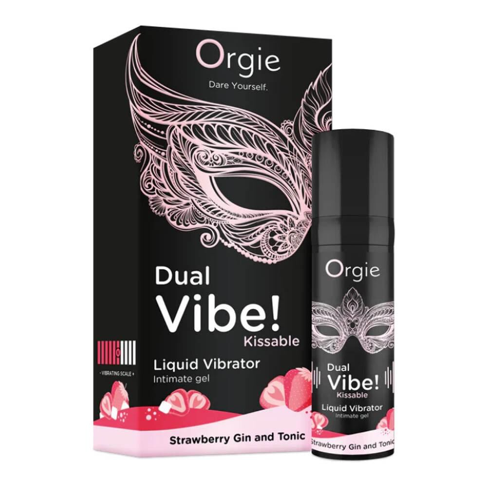 ¡Orgia de doble vibración! Vibrador líquido besable