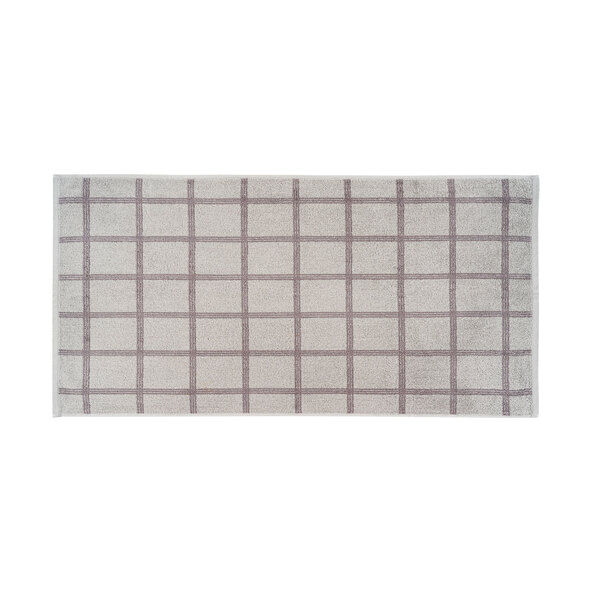 Serie de prosoape terry pătrate, gri deschis, set 2 x 2 piese