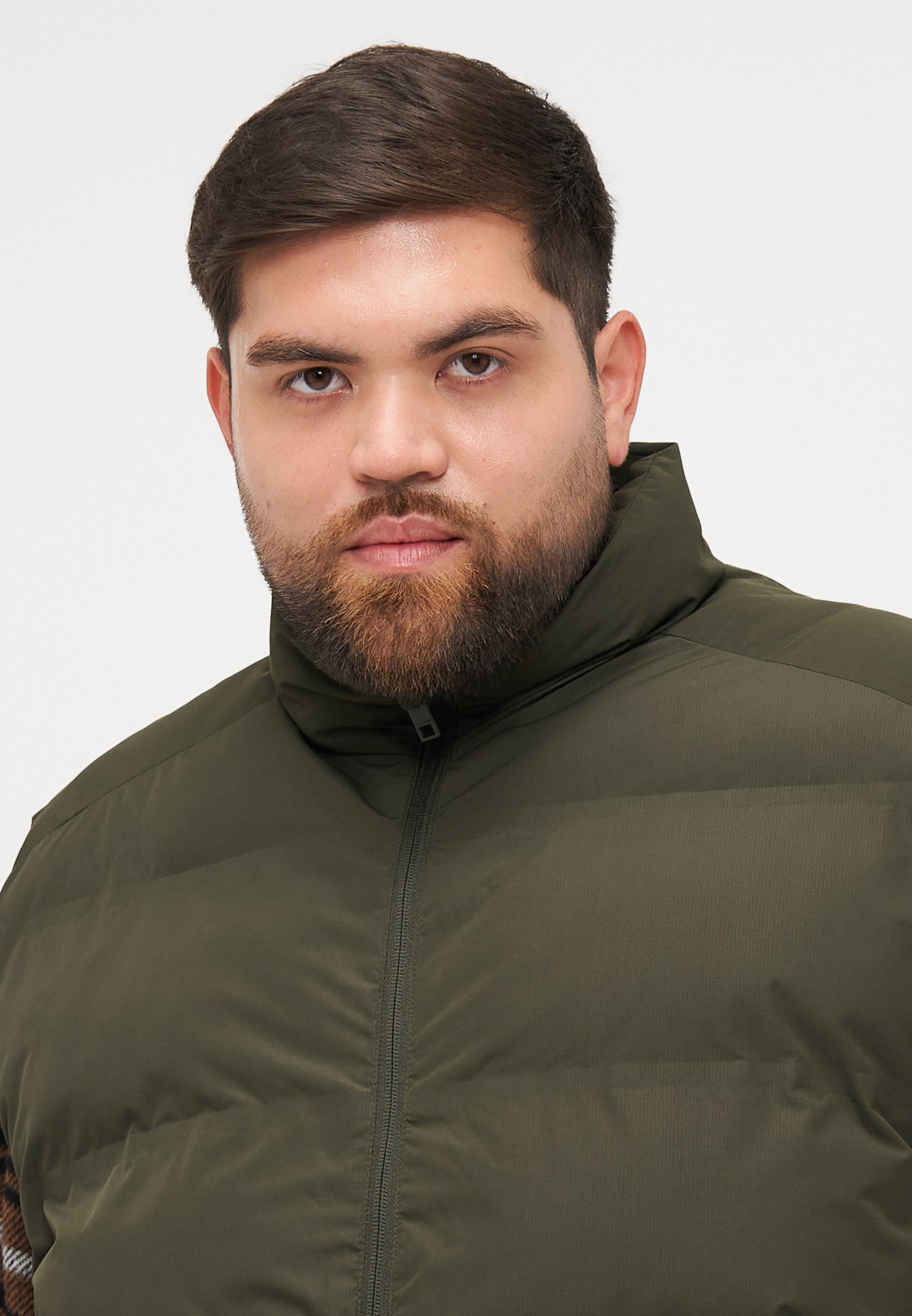 Jack & Jones JJESOHO Bodywarmer Kragen - Weste - Kolophonium