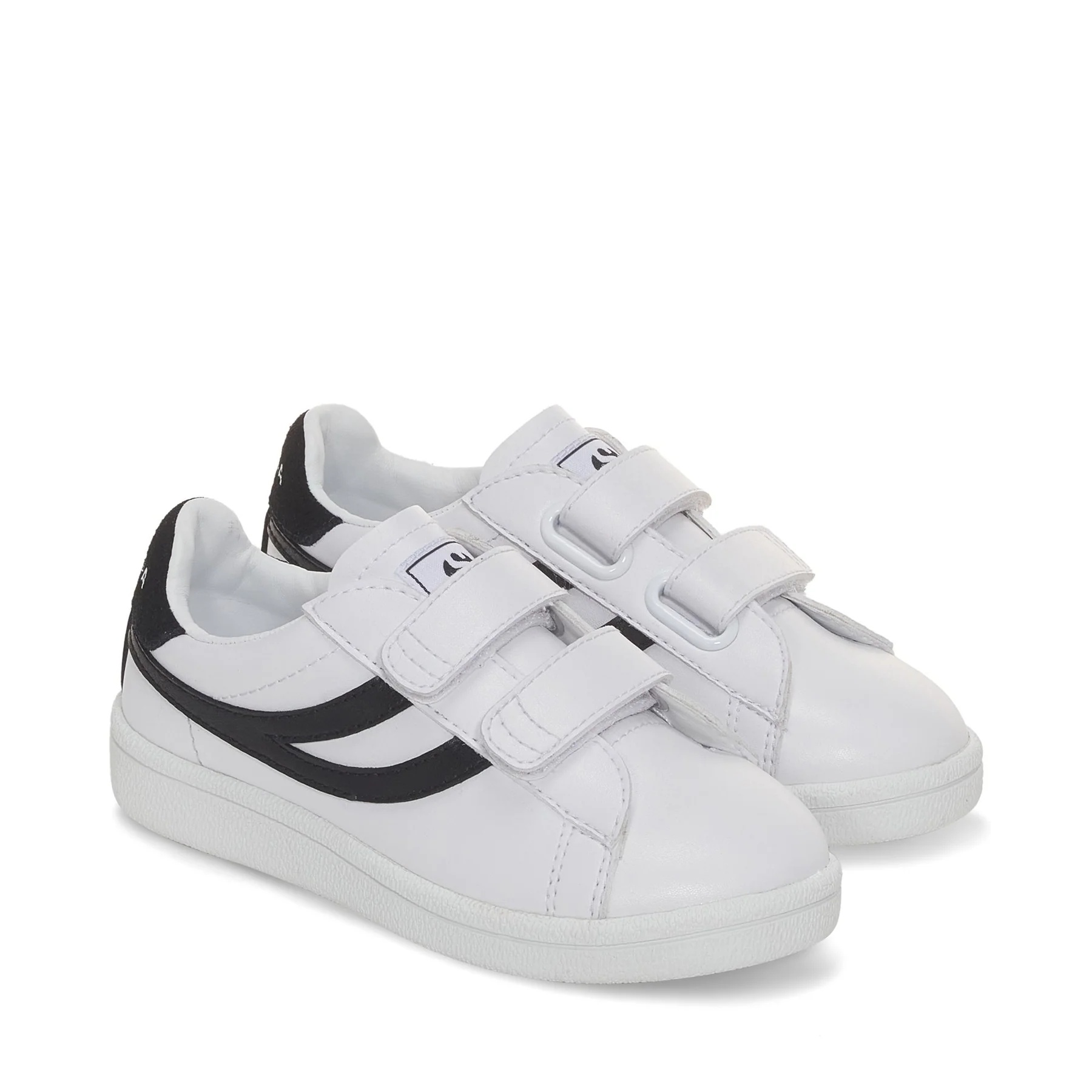 4832 KIDS STRAPS MATCH-WHITE-BLACK