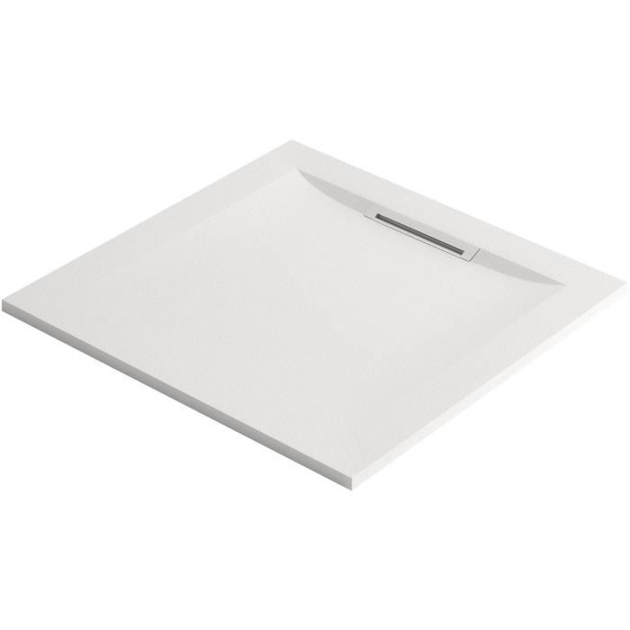Plato de ducha antideslizante Flight Pure 90x90 - JACOB DELAFON