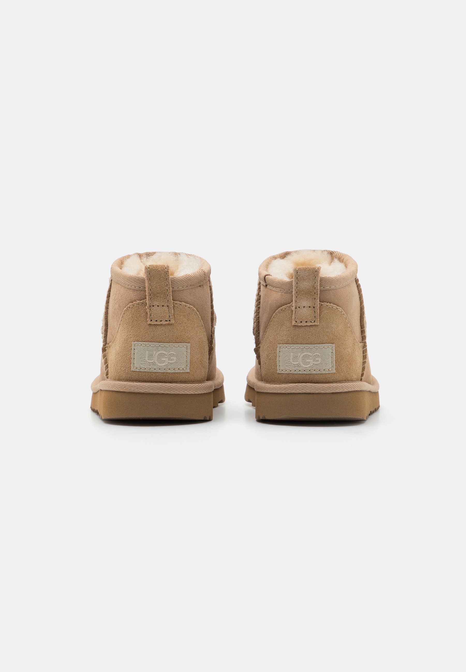UGG CLASSIC ULTRA MINI UNISEX - Klassieke enkellaarsjes - zand