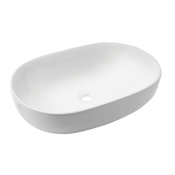 Umywalka Nablatowa Korfu Invena Trend 60 Cm Owalna