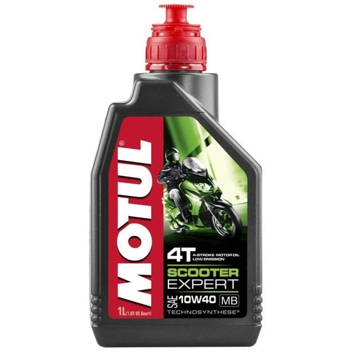 Mantenimiento y conservación del aceite Motul Scooter Expert 4t 10w40 MB