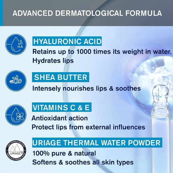 Barra de labios hidratante Uriage Eau Thermale 4 g