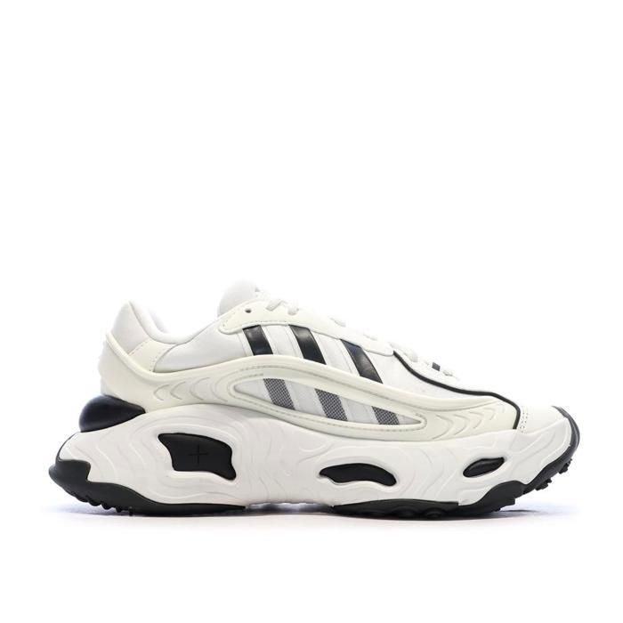 Baskets Blanches/Noires Garçon Adidas Oznova