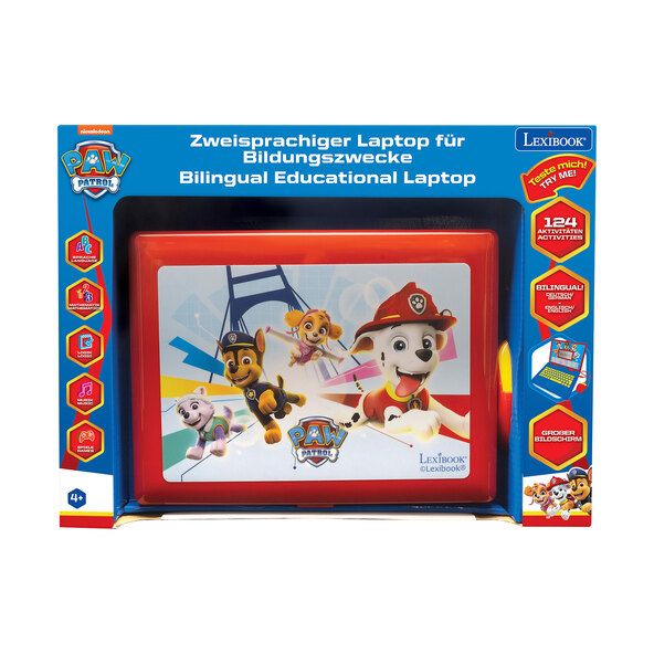 Laptop bilingv pentru învățare Patrula Cățelușilor