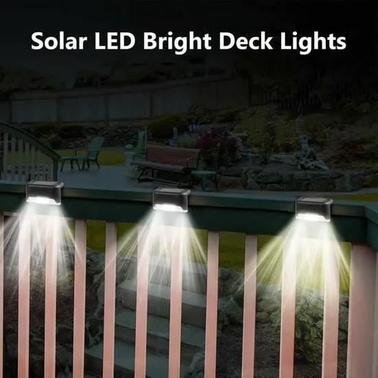 Luces solares para exteriores - Paquete de 4 - Blanco cálido - Resistentes al agua - Encendido automático