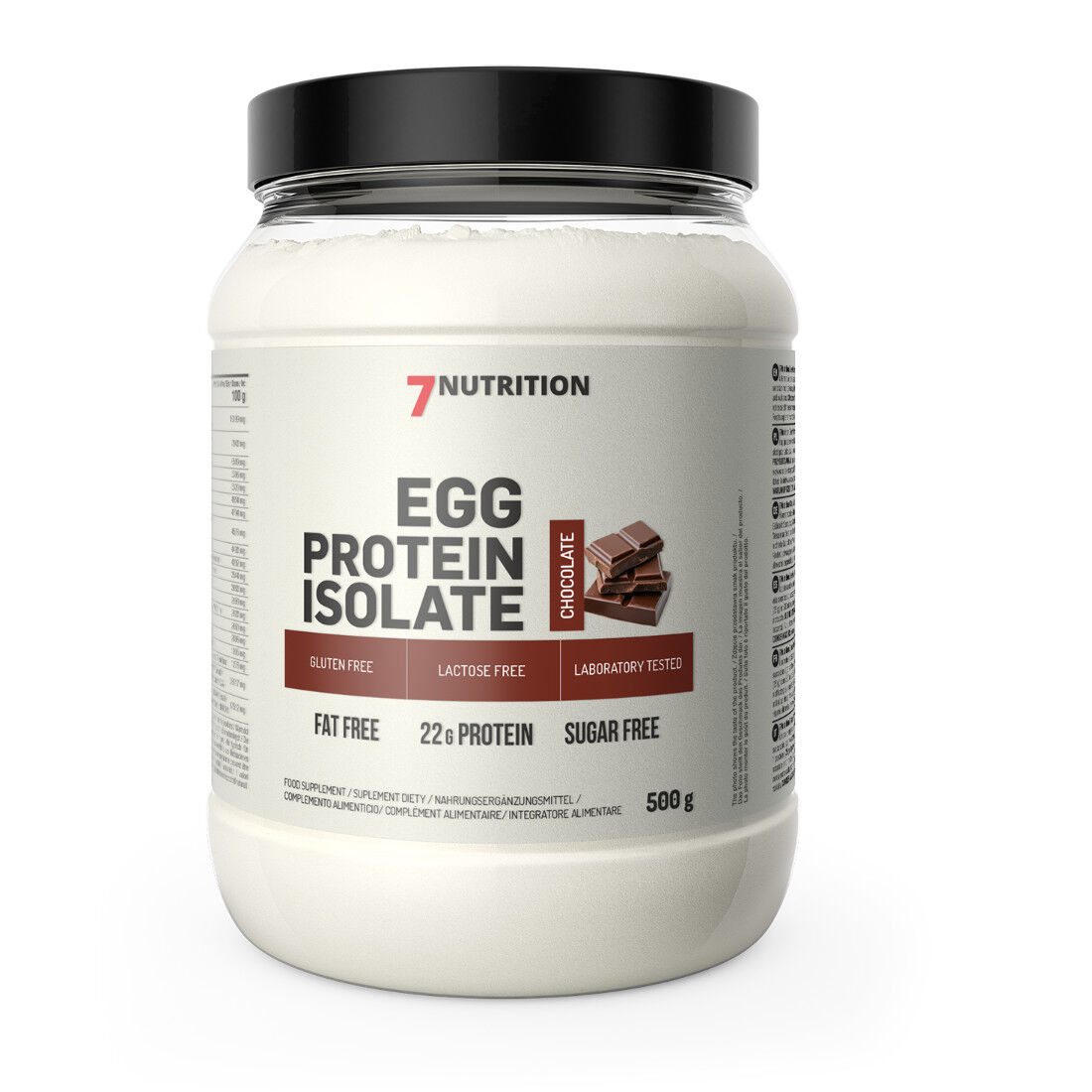 Výživové údaje o vaječném proteinu