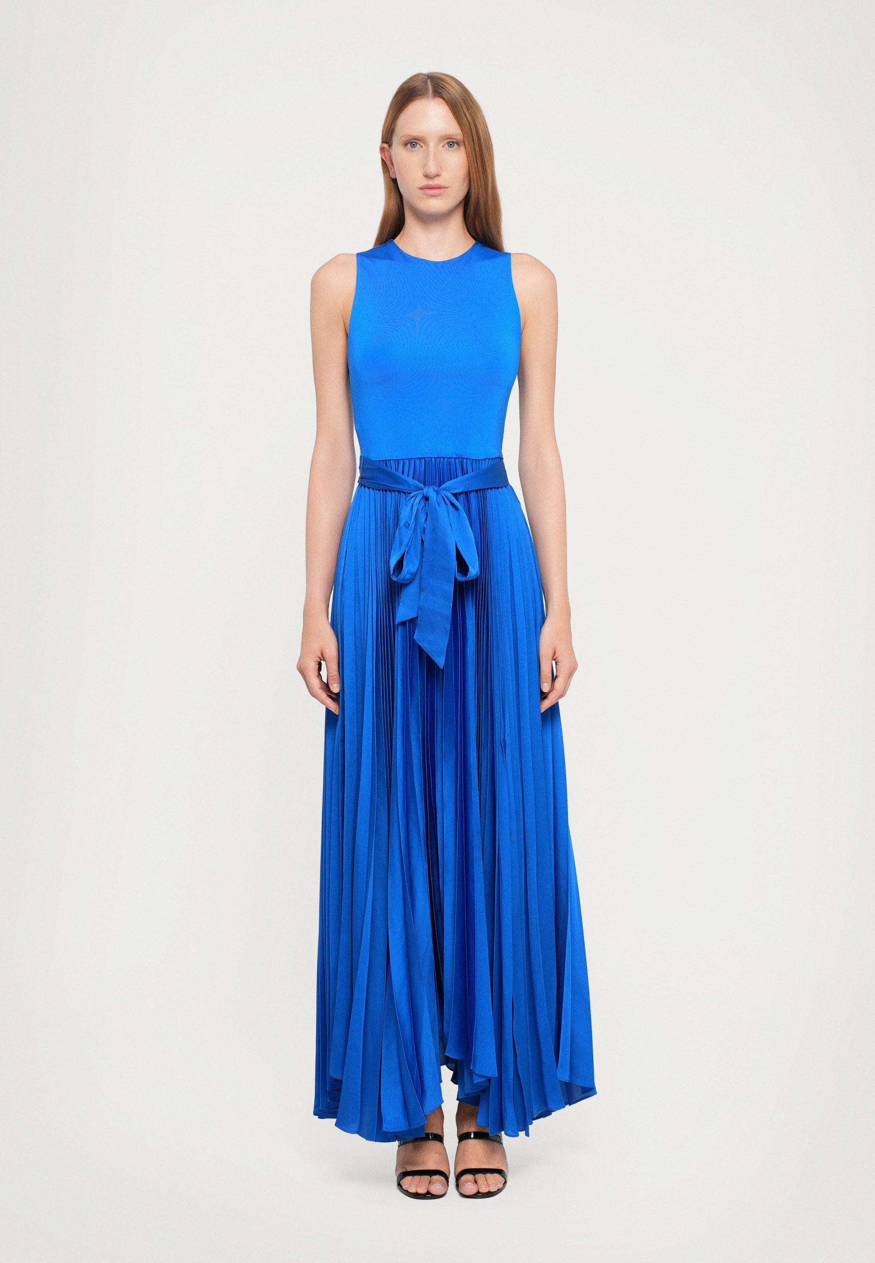 Alice + Olivia CHARA DRESS - Sukienka maxi - prawdziwy błękit
