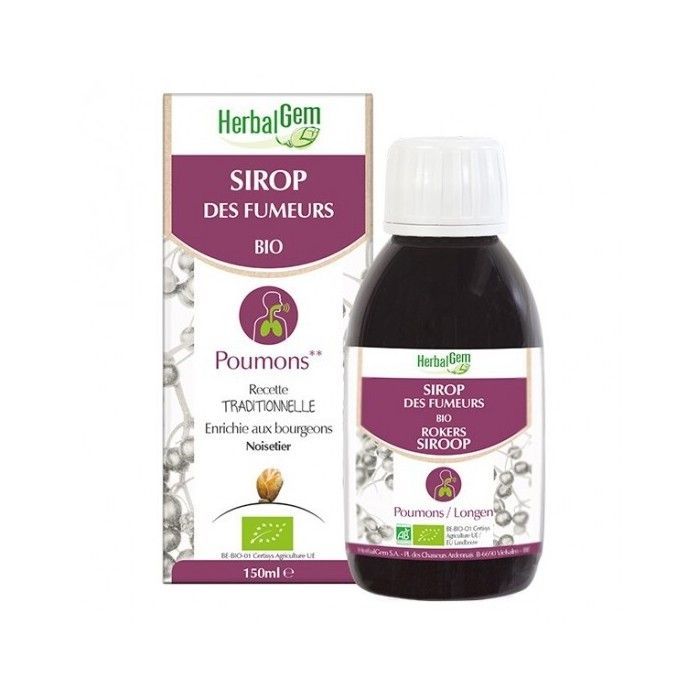 Herbalgem Sirop des Fumeurs Bio 150ml