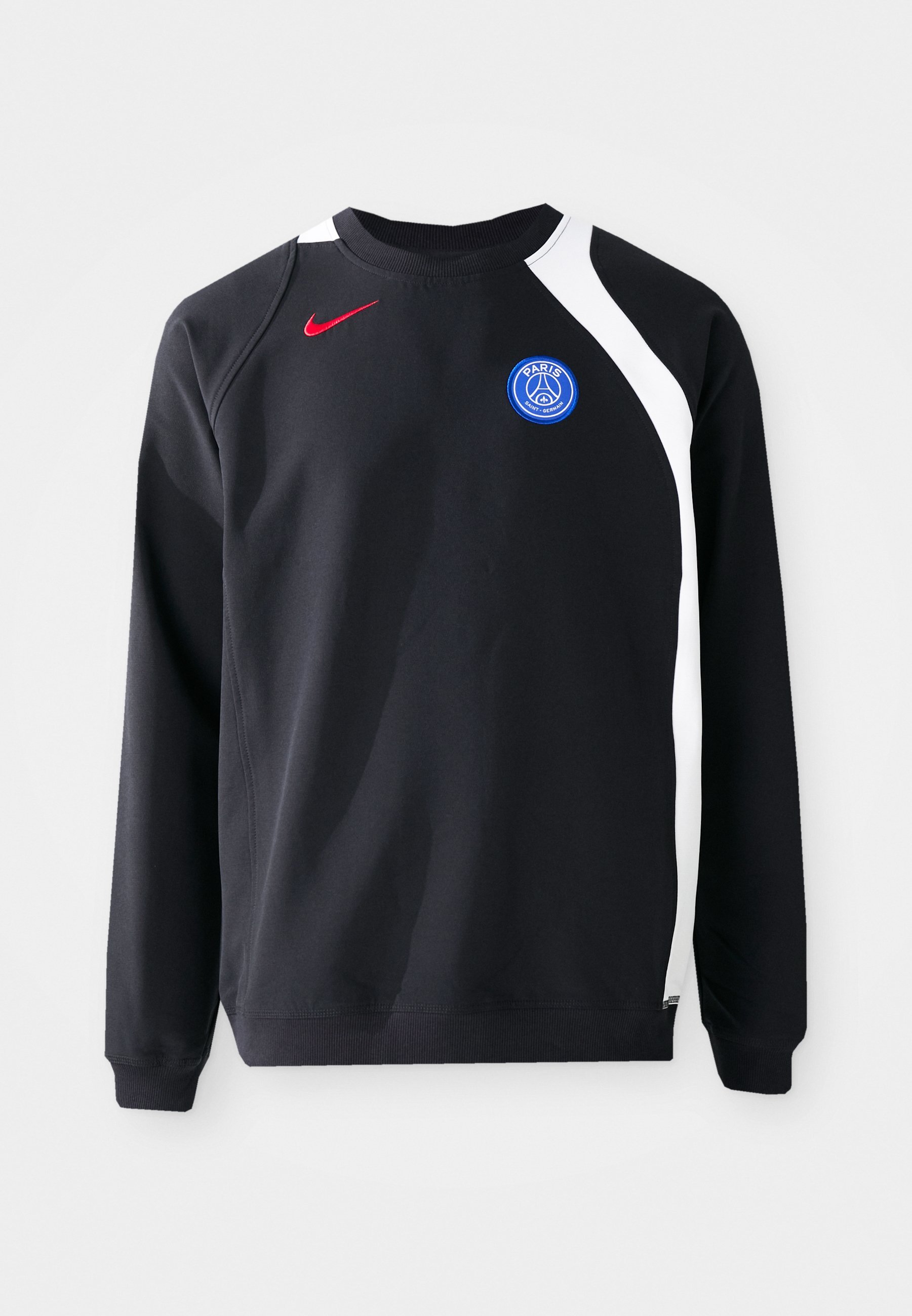 Nike Performance PARIS SAINT-GERMAIN T90 CREW - Tenue de club - Noir/Blanc