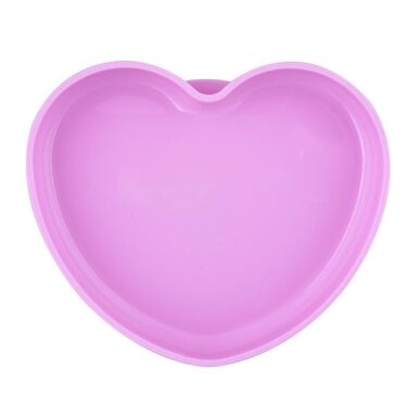Chicco silikon rosa tallerken 1 enhet 1 enhet