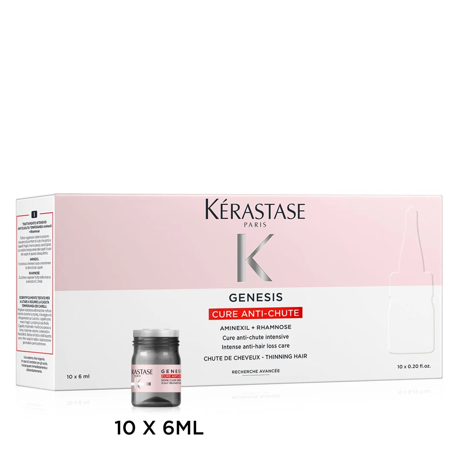 Genesis KIT Trattamento Intensivo Anticaduta Temporanea - Cofanetti per Capelli, Trattamento Anticaduta Capelli