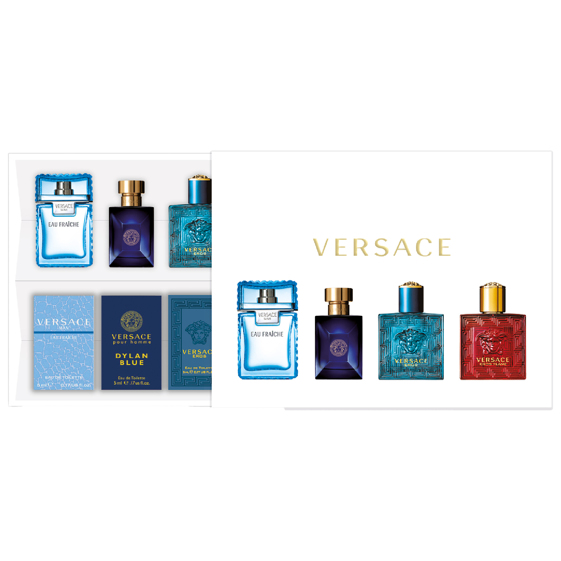 Caixa de Presente Miniatura Pour Homme - Versace