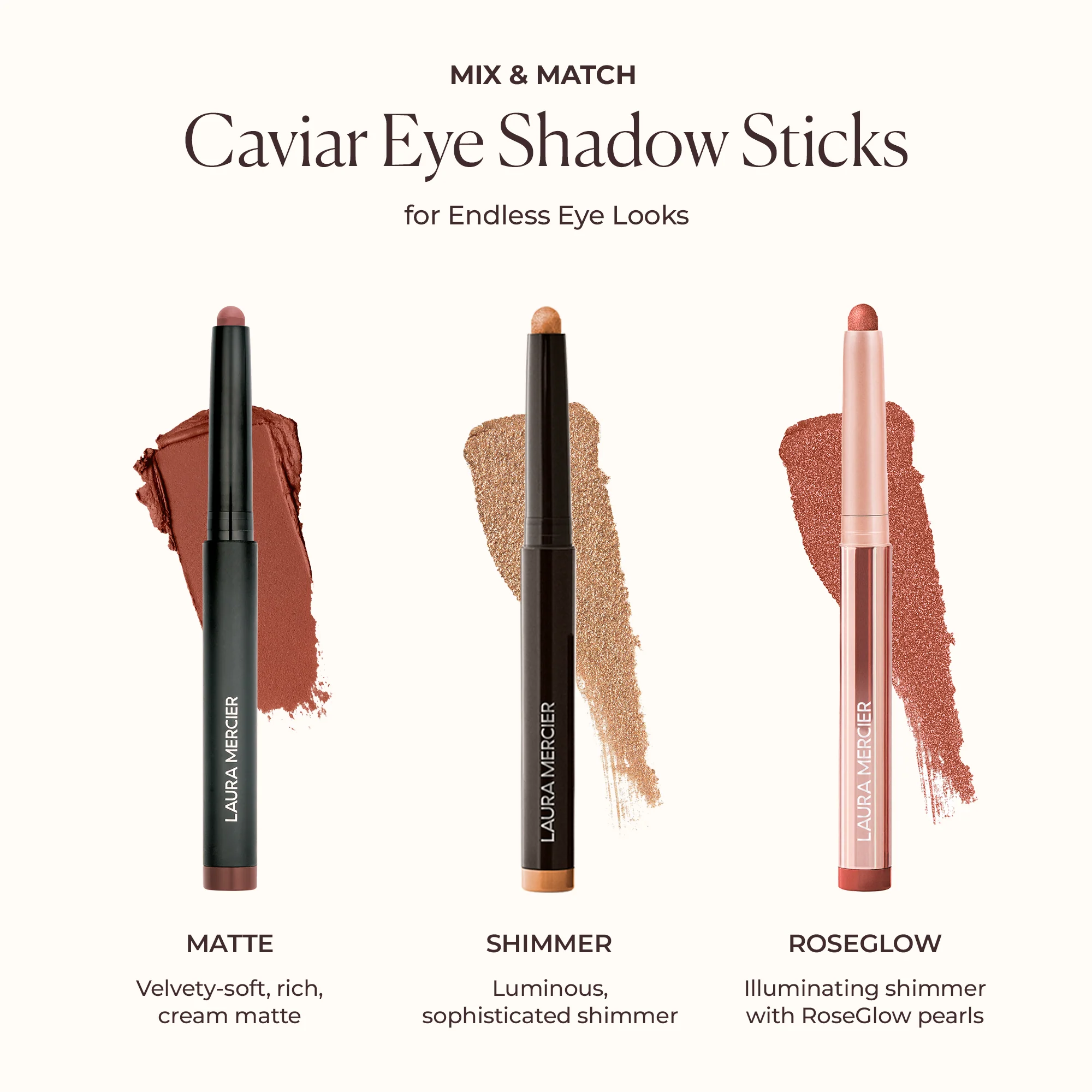 Eyeshadow Caviar Stick Eye Colour Matte - Ombretto crema