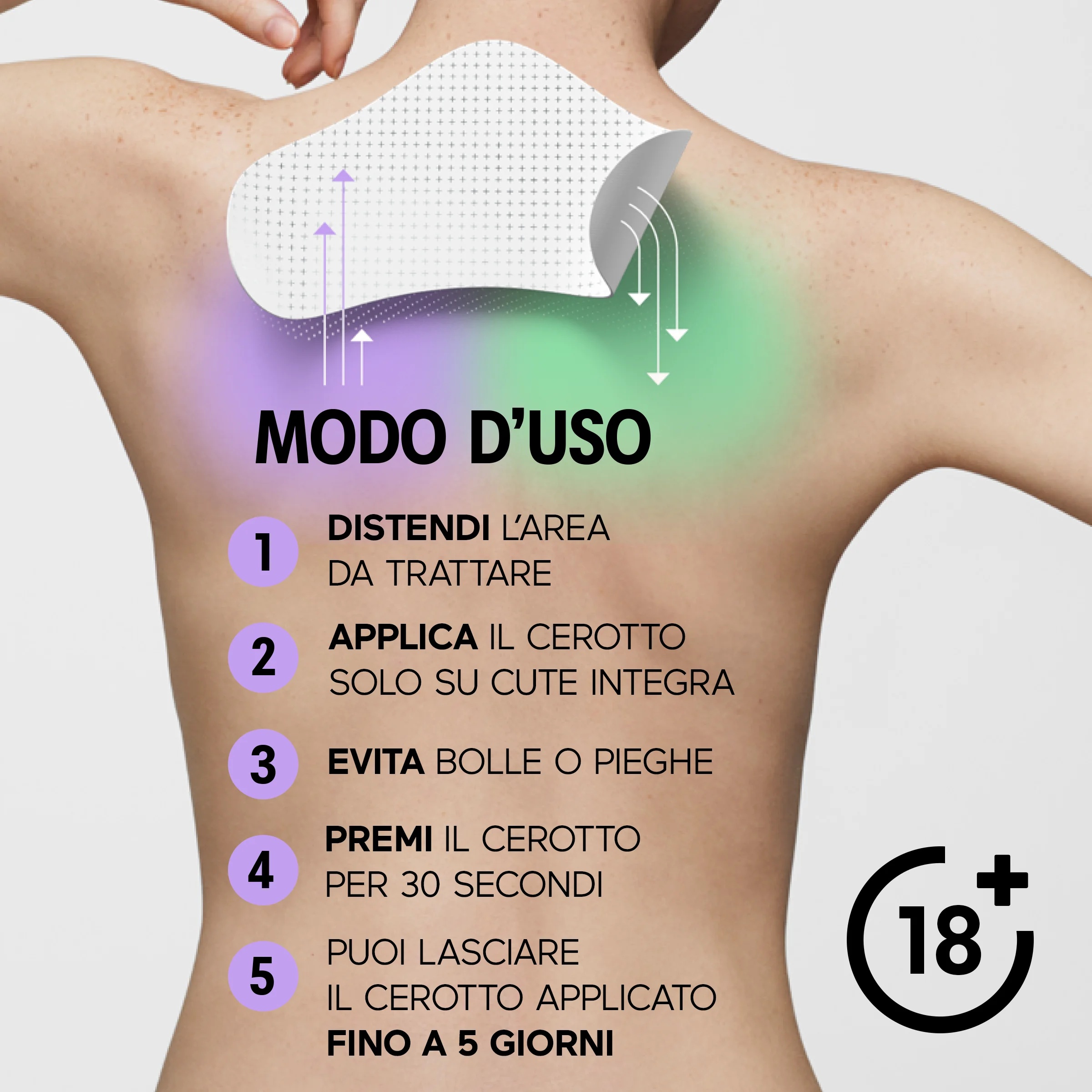 Parche para el dolor de cuello INITIV Initiv 3P Dolor cervical