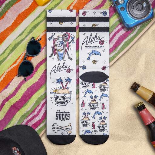  Calcetines American Socks Ζωντανά Τώρα Μέτρια Υψηλή