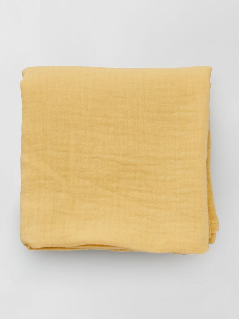 Set van 3 katoenen gaasdekens - beige