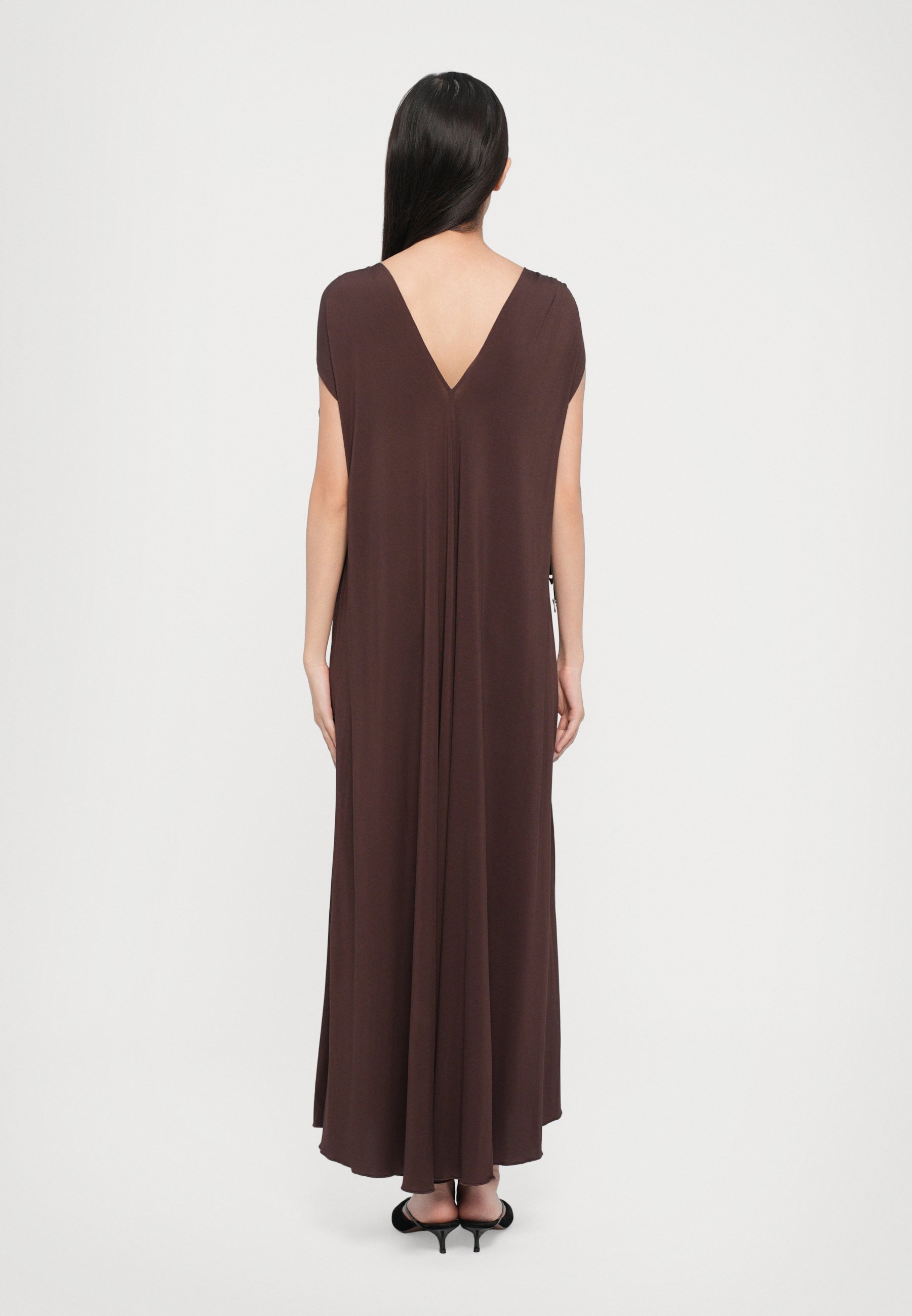AERON DORIS - Abito in jersey - marrone