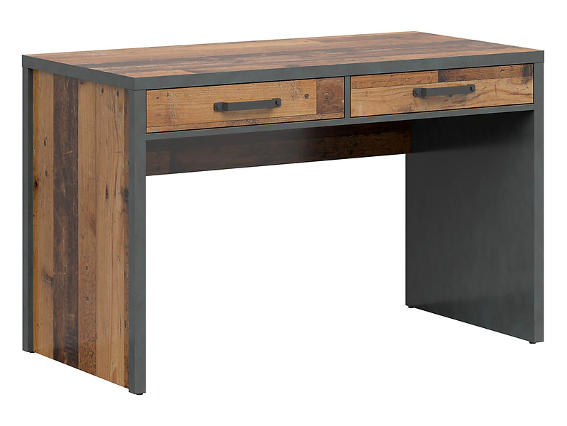 Biurko Weston 120 cm z 2 szufladami sosna old style