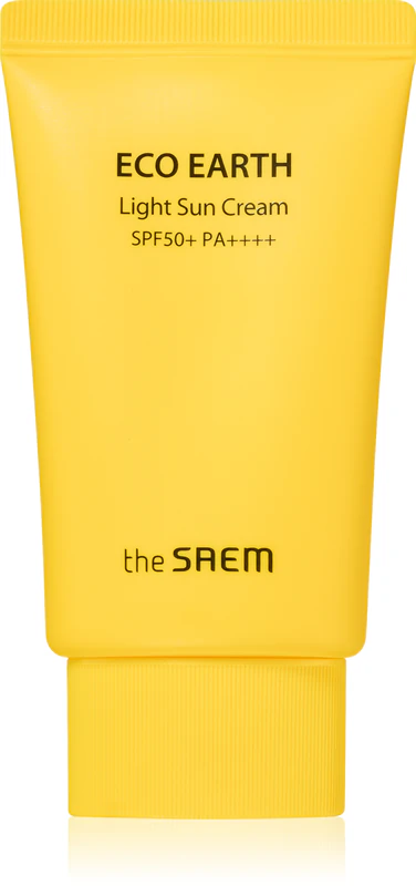 Ultraľahký ochranný fluid The Saem Eco Earth Light SPF 50+