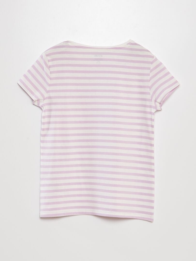 Camiseta con estampado marinero - BLANCA
