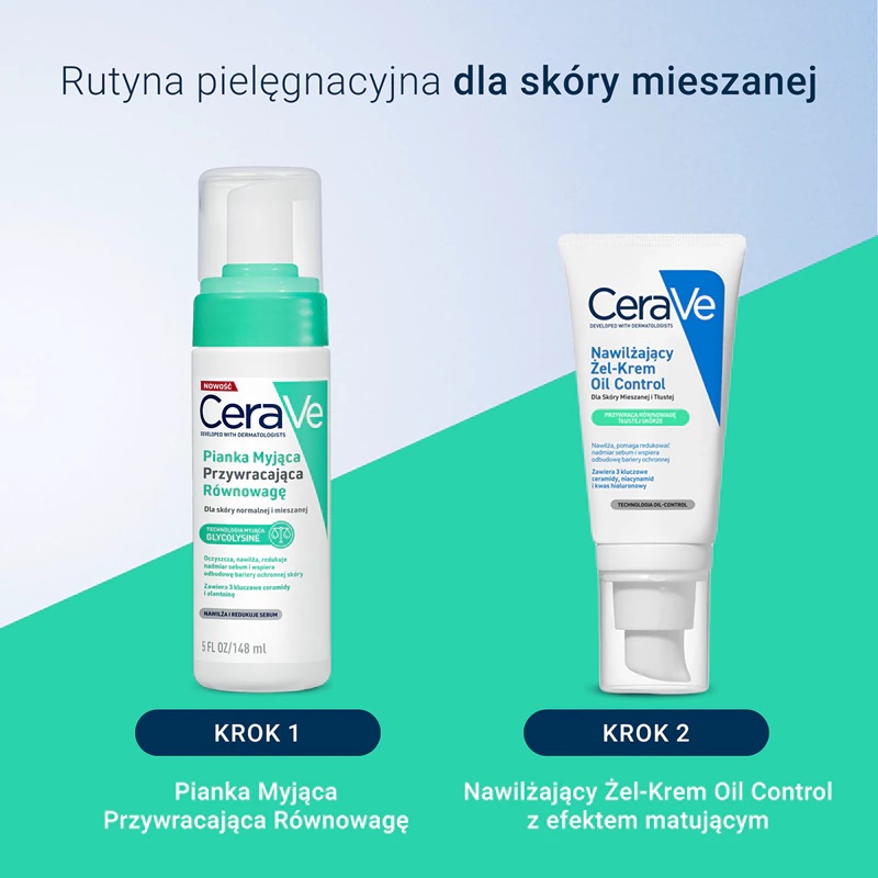 CeraVe Cleansers Balancing Air čistilna pena za normalno do mešano kožo