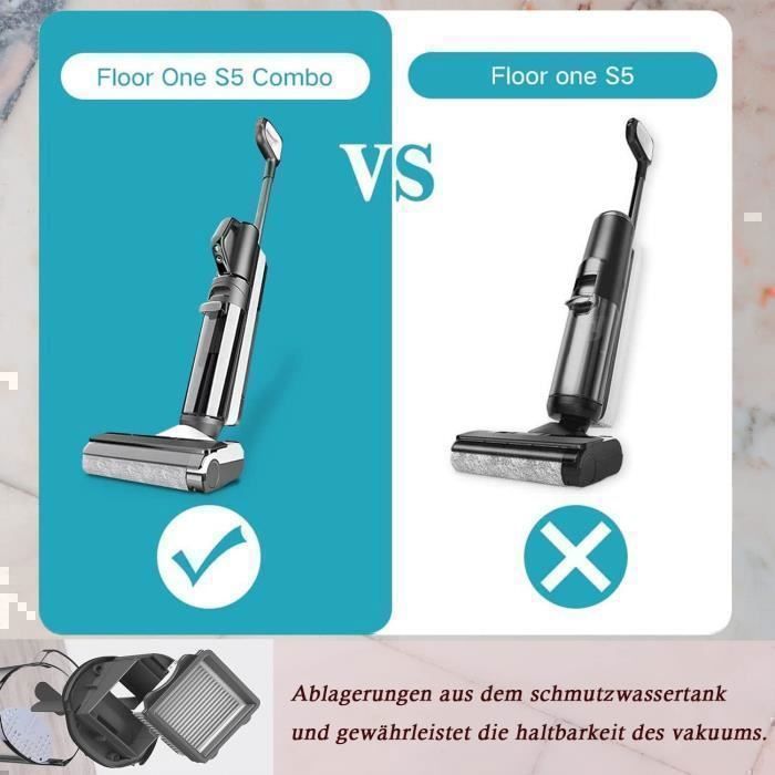 Set d'accessoires - NETBOAT - Floor One S5 Combo - 2brosses à rouleau - 2 filtres - Aspirateur sans fil