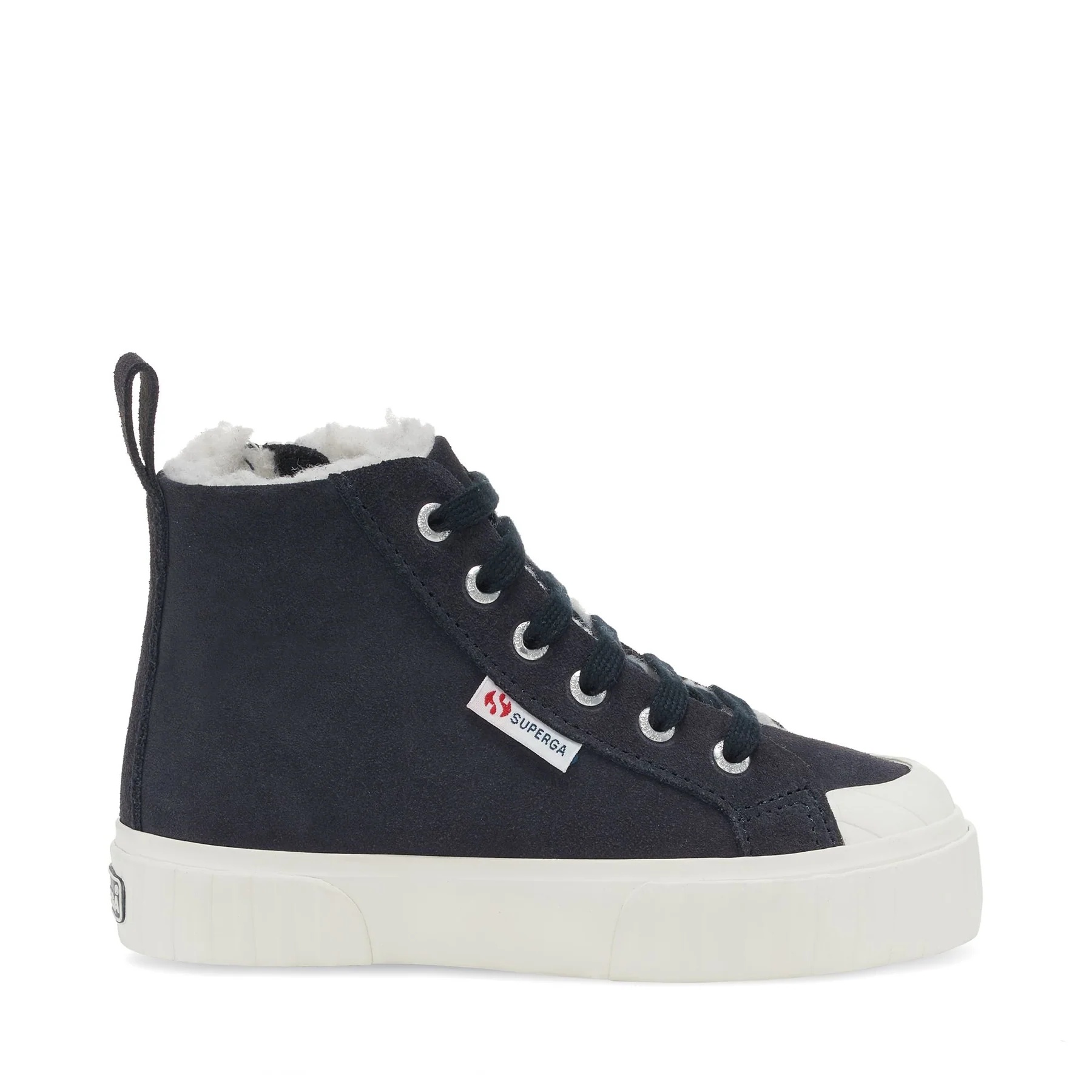 2696 KIDS STRIPE SUEDE-BLUE GREY DK-FAVORIO