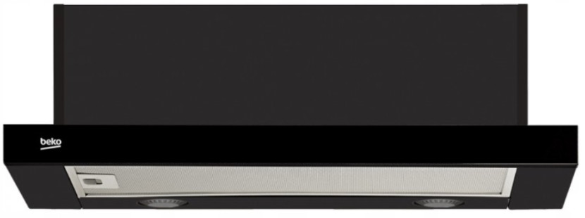 Okap teleskopowy Beko HNT 62210 B 60cm czarny