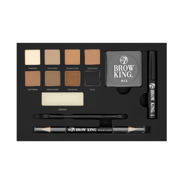 W7 Brow King Ultimate Augenbrauenpalette