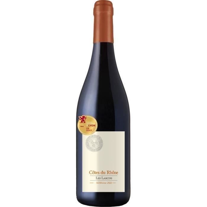 Se compraron 6 botellas de Les Animals Fourmi Rouge 2024 Ventoux y se regalaron 6 botellas de Les Larcins 2022 Côtes du Rhône (vino tinto del valle del Ródano).
