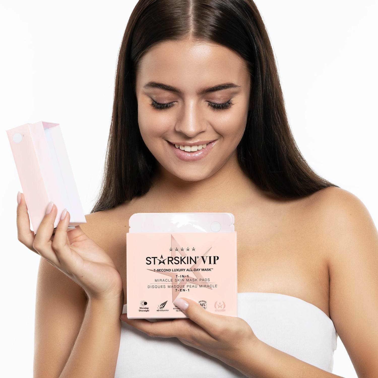 STARSKIN® mitrinošā maska – 7 sekunžu luksusa maska visai dienai – 18 masku iepakojums